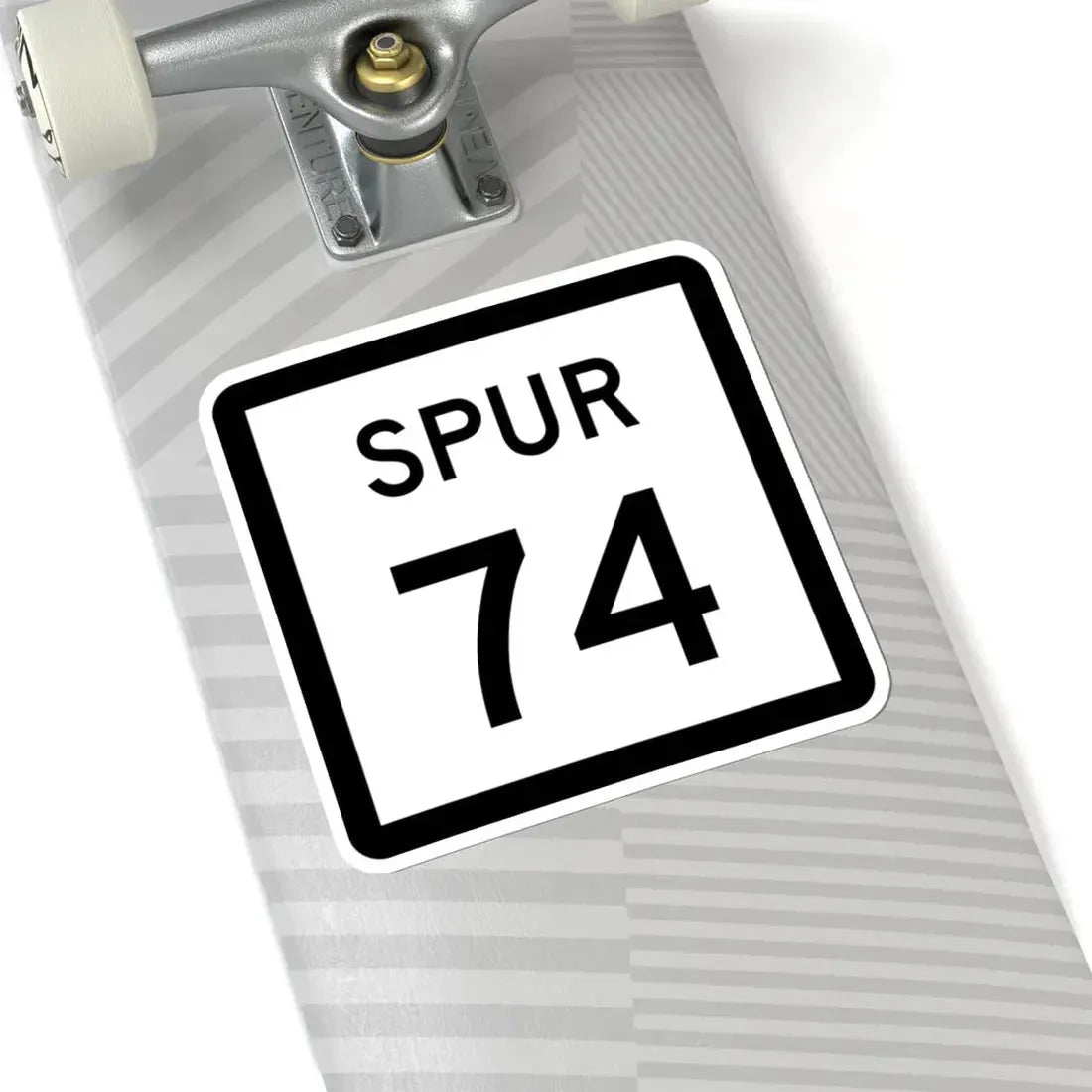 Texas Spur 74 (Texas) (Road Sign) STICKER Vinyl Kiss-Cut Decal - The Sticker Space