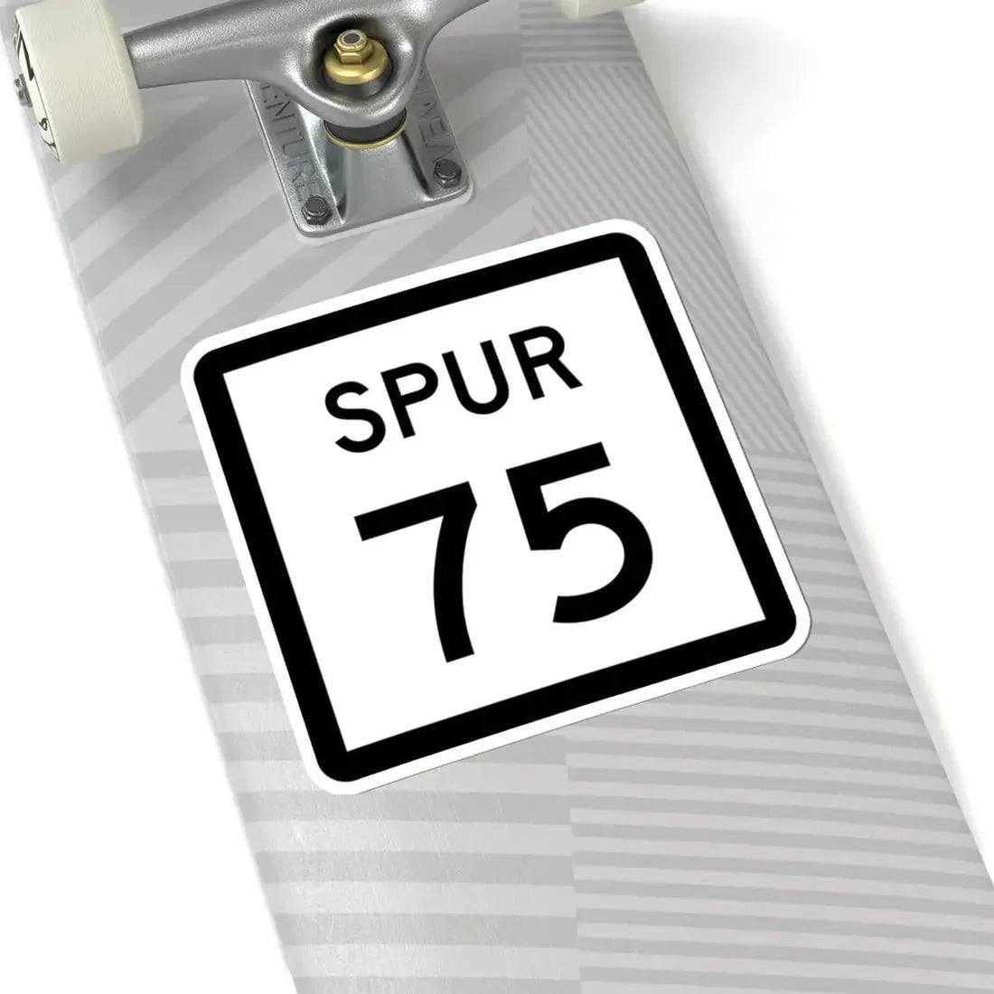 Texas Spur 75 (Texas) (Road Sign) STICKER Vinyl Kiss-Cut Decal - The Sticker Space