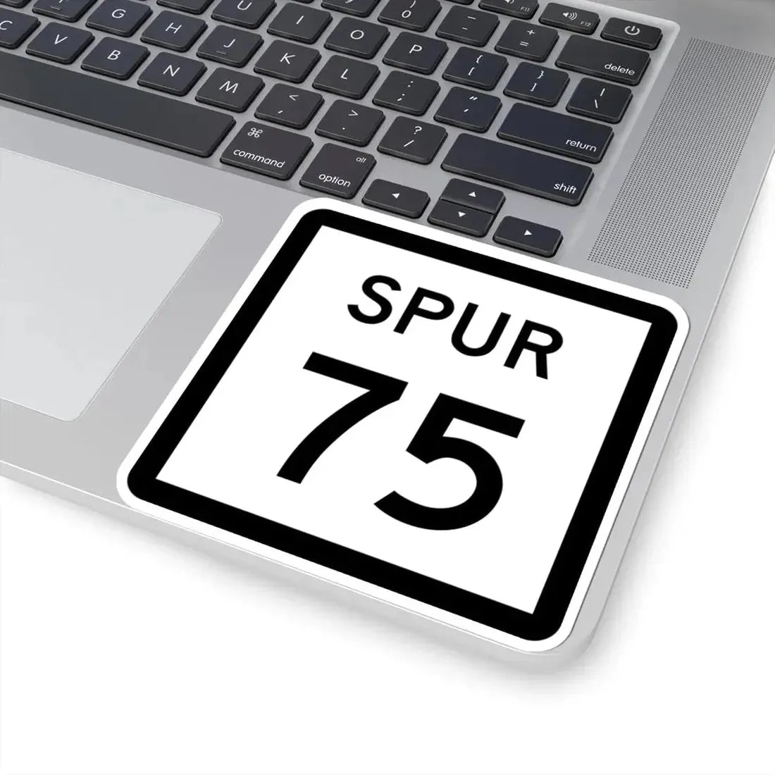 Texas Spur 75 (Texas) (Road Sign) STICKER Vinyl Kiss-Cut Decal - The Sticker Space