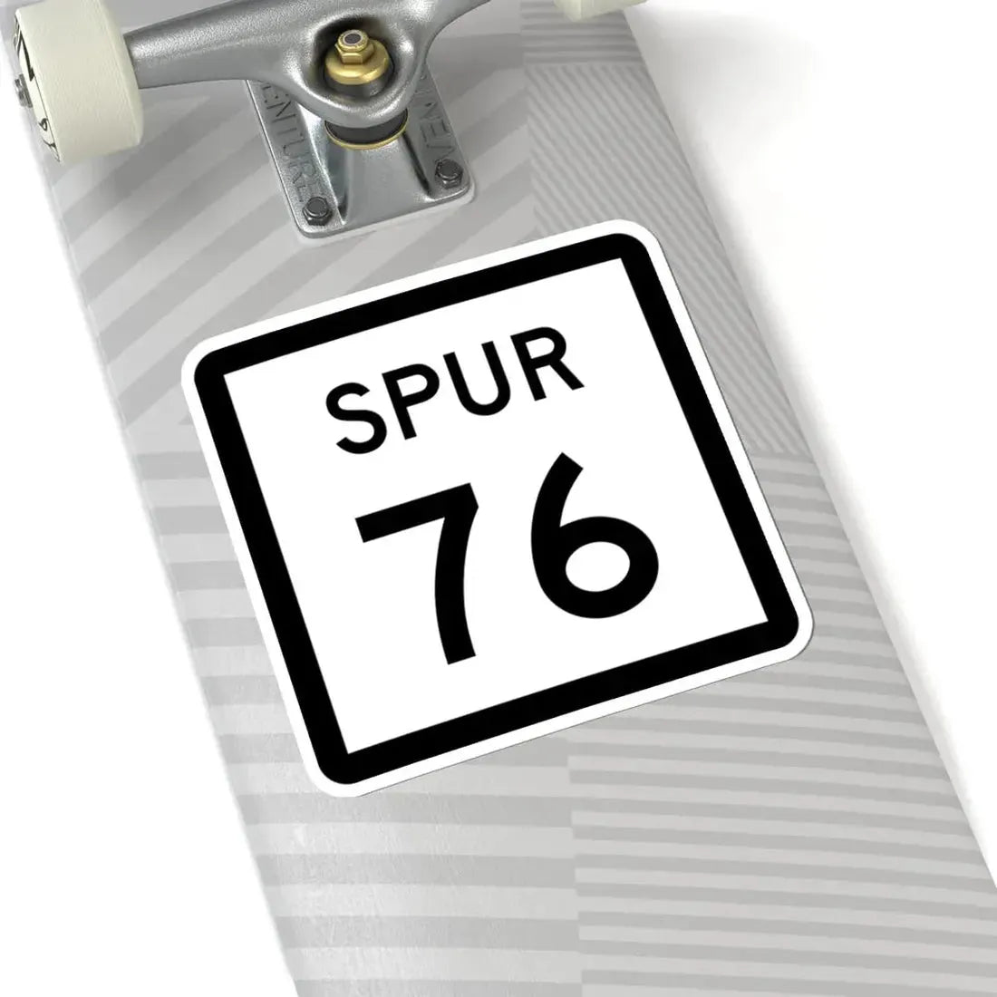 Texas Spur 76 (Texas) (Road Sign) STICKER Vinyl Kiss-Cut Decal - The Sticker Space