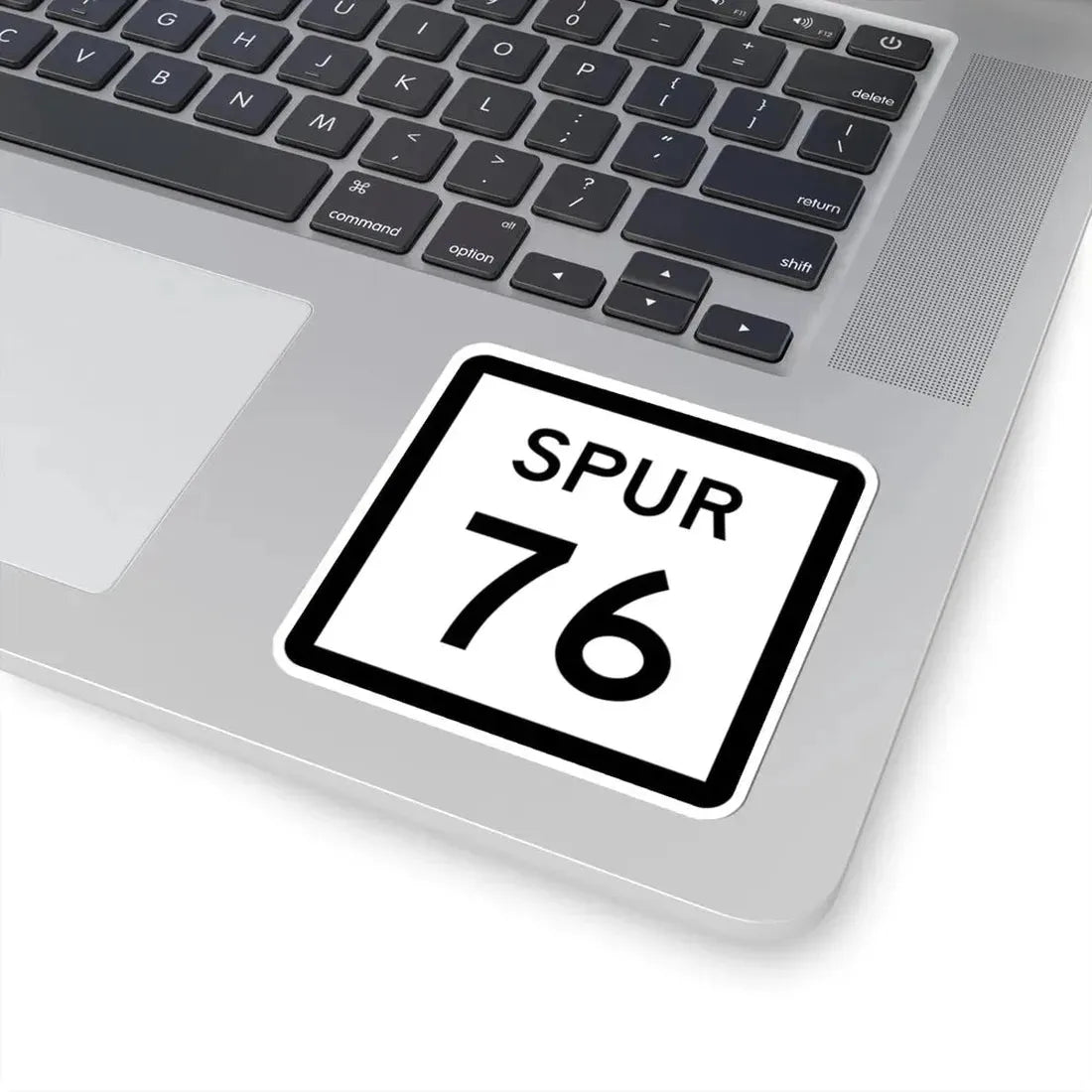 Texas Spur 76 (Texas) (Road Sign) STICKER Vinyl Kiss-Cut Decal - The Sticker Space