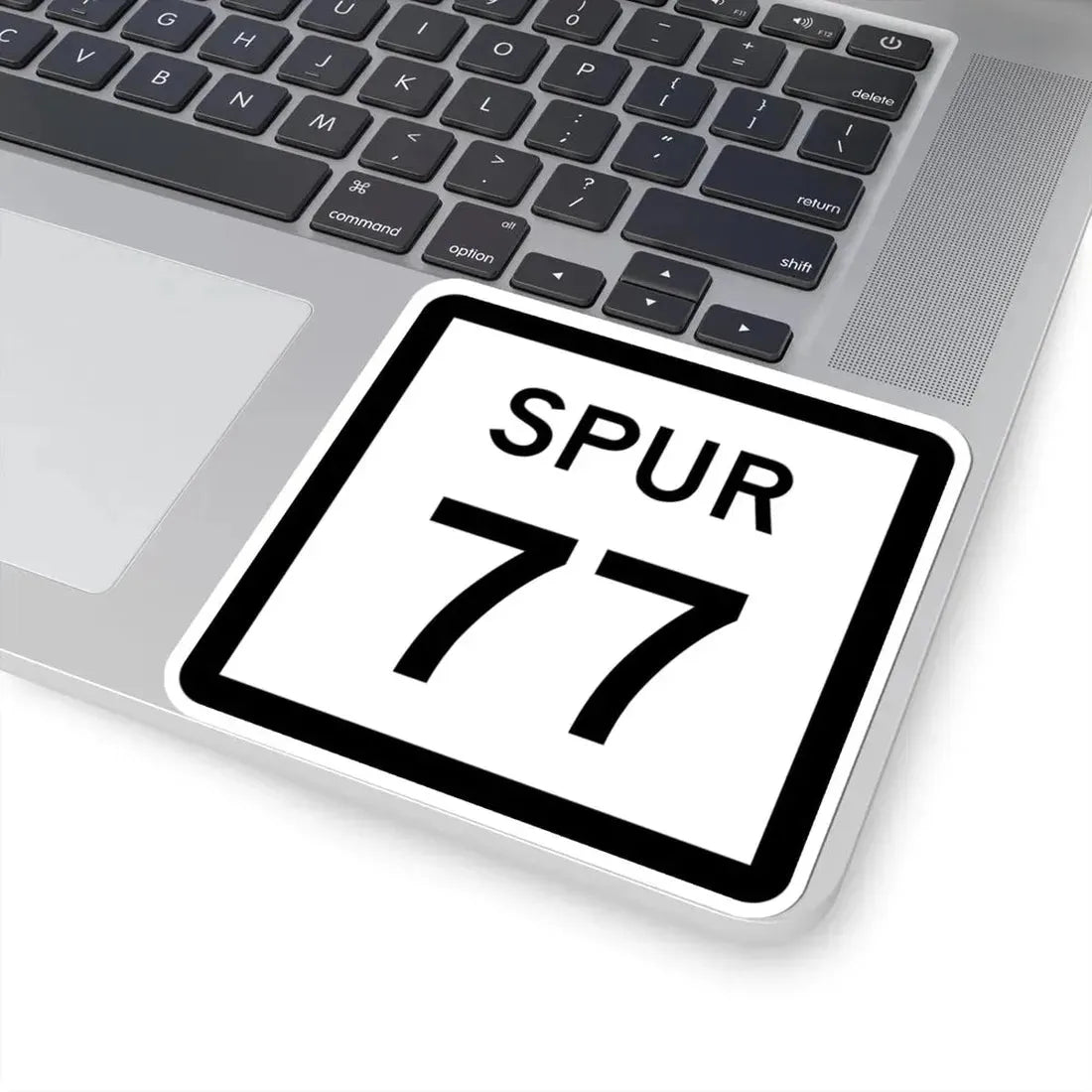 Texas Spur 77 (Texas) (Road Sign) STICKER Vinyl Kiss-Cut Decal - The Sticker Space