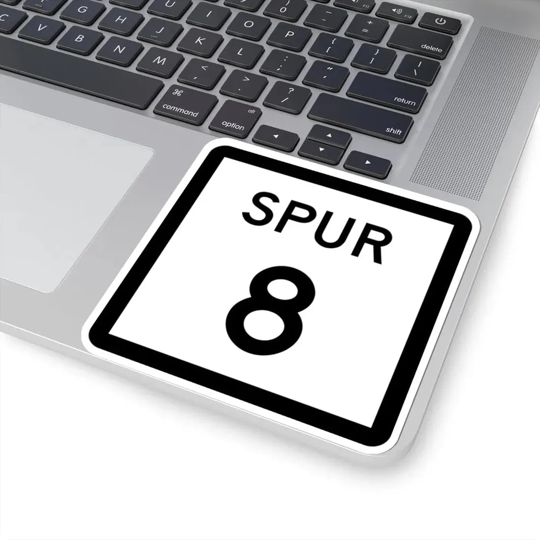 Texas Spur 8 (Texas) (Road Sign) STICKER Vinyl Kiss-Cut Decal - The Sticker Space