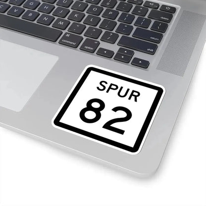 Texas Spur 82 (Texas) (Road Sign) STICKER Vinyl Kiss-Cut Decal - The Sticker Space