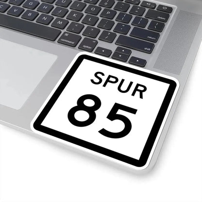 Texas Spur 85 (Texas) (Road Sign) STICKER Vinyl Kiss-Cut Decal - The Sticker Space