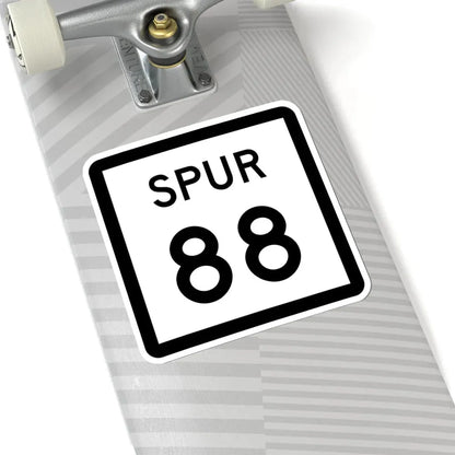 Texas Spur 88 (Texas) (Road Sign) STICKER Vinyl Kiss-Cut Decal - The Sticker Space