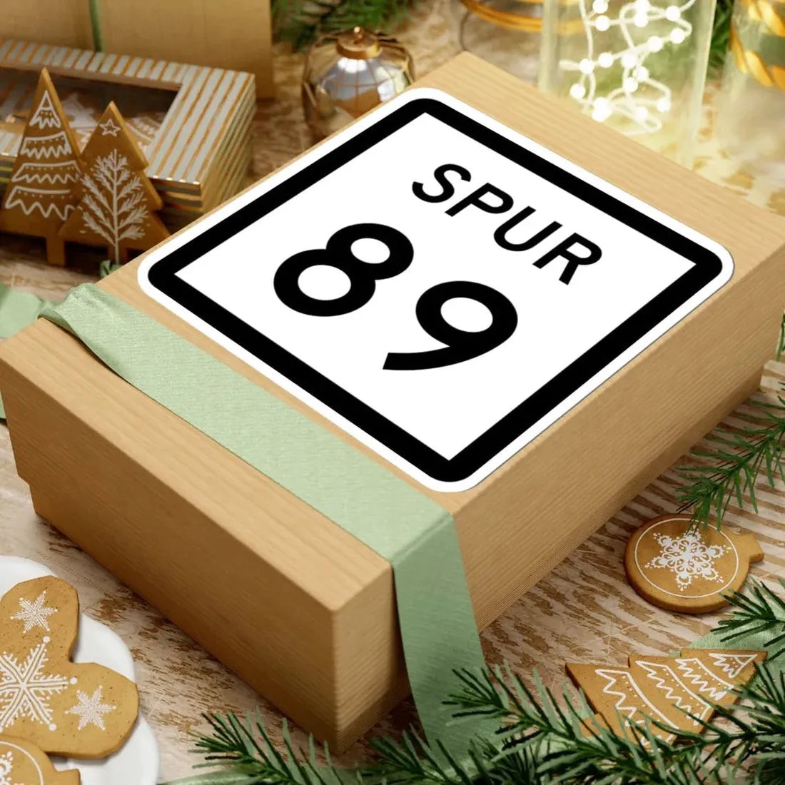 Texas Spur 89 (Texas) (Road Sign) STICKER Vinyl Kiss-Cut Decal - The Sticker Space