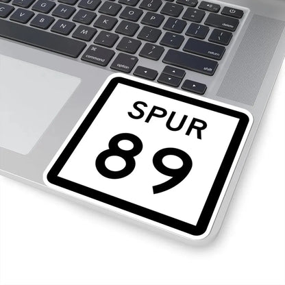 Texas Spur 89 (Texas) (Road Sign) STICKER Vinyl Kiss-Cut Decal - The Sticker Space
