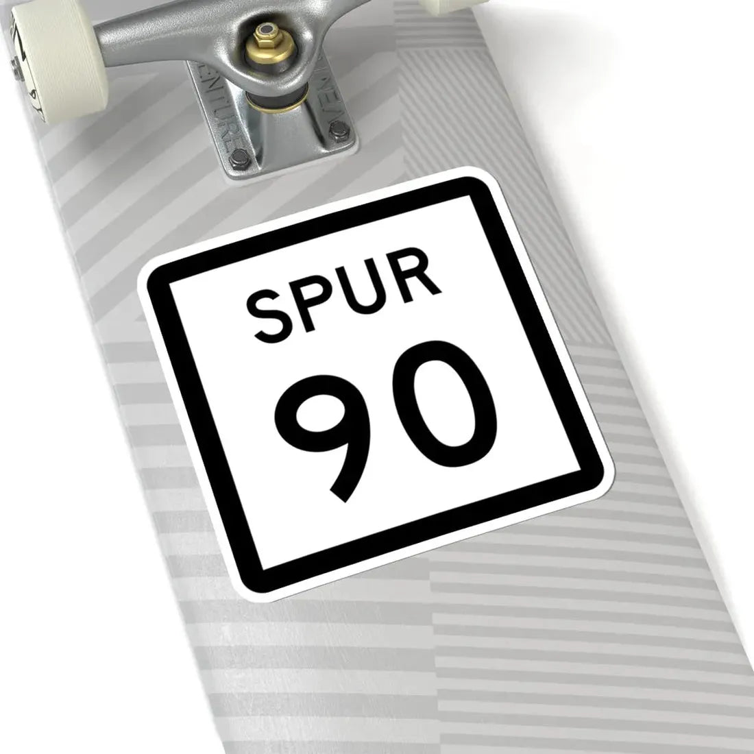 Texas Spur 90 (Texas) (Road Sign) STICKER Vinyl Kiss-Cut Decal - The Sticker Space