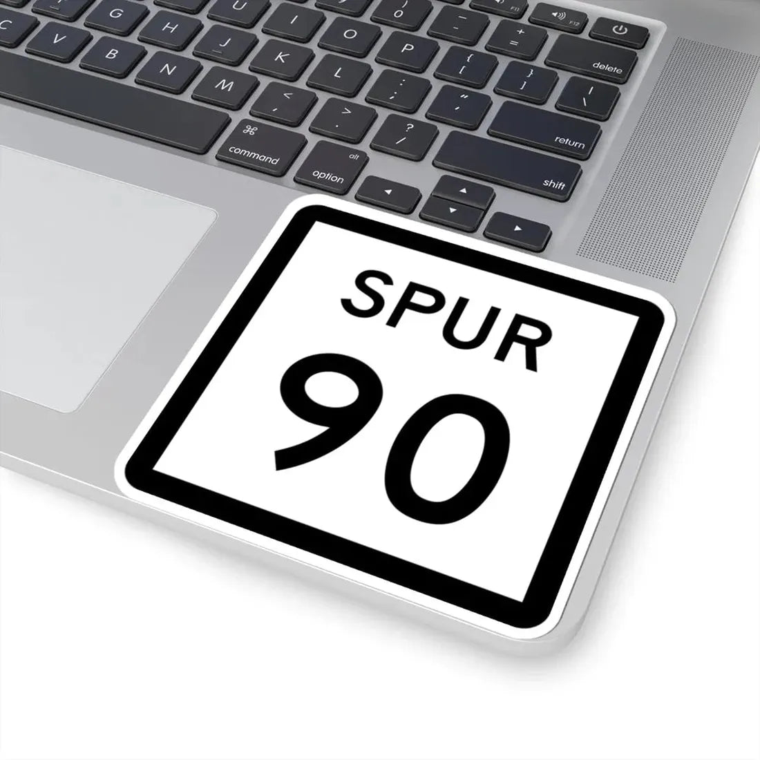 Texas Spur 90 (Texas) (Road Sign) STICKER Vinyl Kiss-Cut Decal - The Sticker Space