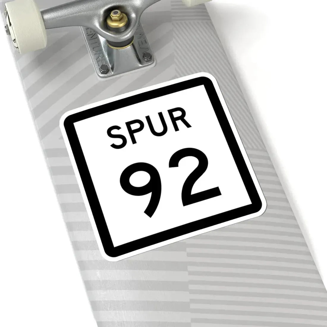 Texas Spur 92 (Texas) (Road Sign) STICKER Vinyl Kiss-Cut Decal - The Sticker Space