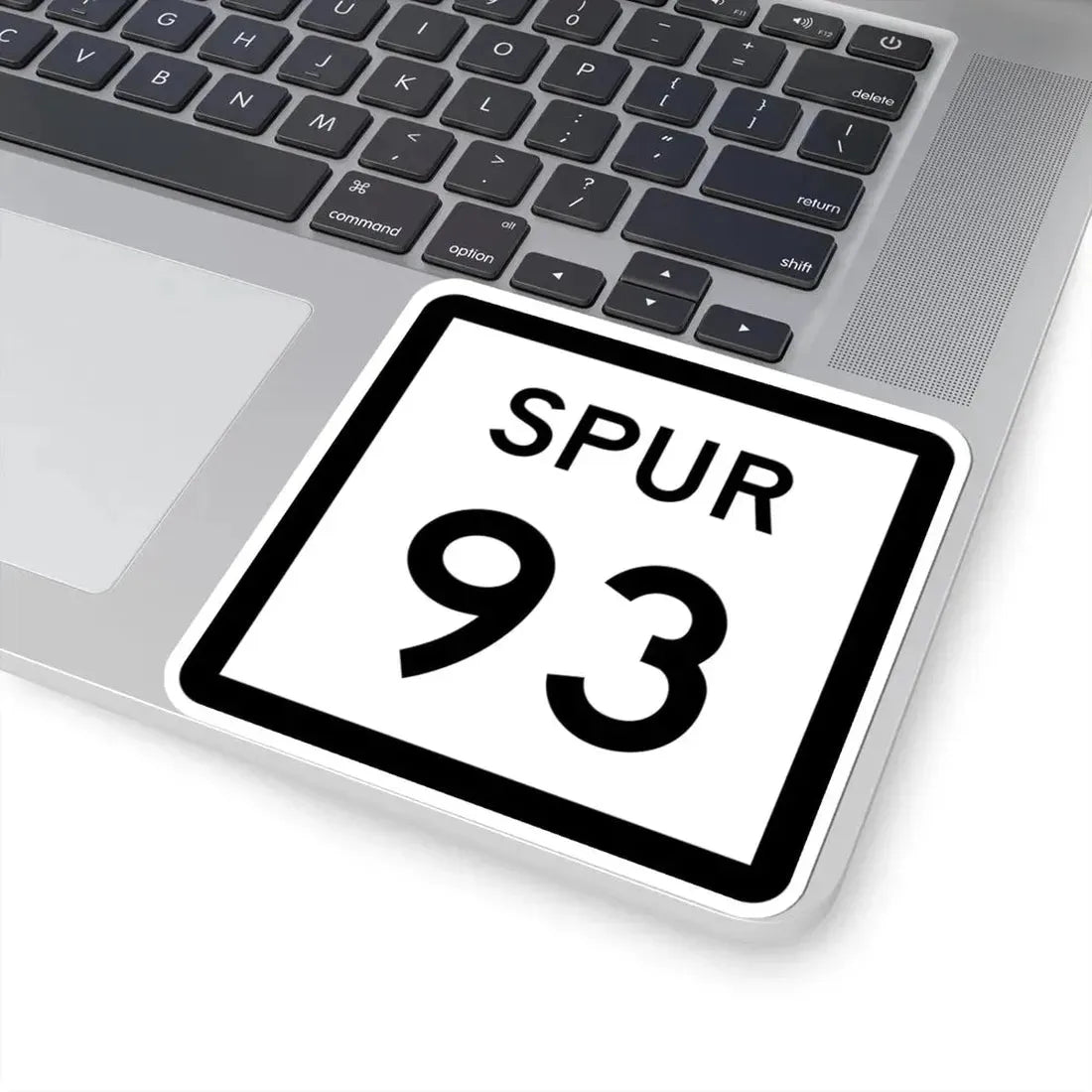 Texas Spur 93 (Texas) (Road Sign) STICKER Vinyl Kiss-Cut Decal - The Sticker Space