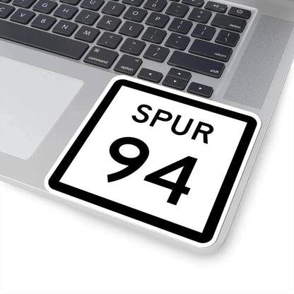 Texas Spur 94 (Texas) (Road Sign) STICKER Vinyl Kiss-Cut Decal - The Sticker Space