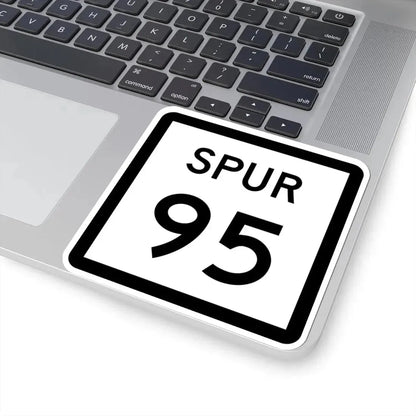 Texas Spur 95 (Texas) (Road Sign) STICKER Vinyl Kiss-Cut Decal - The Sticker Space