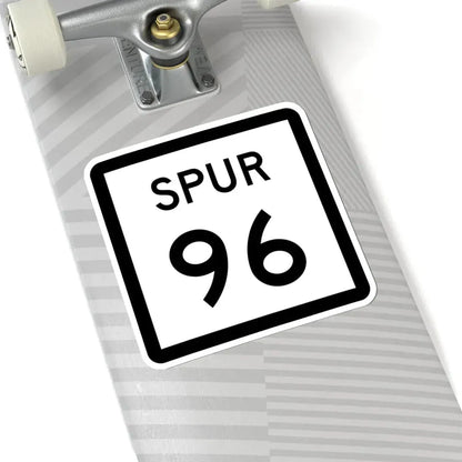 Texas Spur 96 (Texas) (Road Sign) STICKER Vinyl Kiss-Cut Decal - The Sticker Space