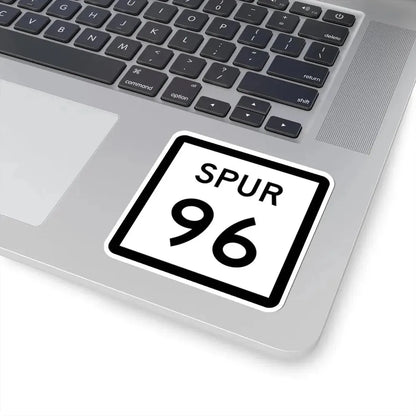 Texas Spur 96 (Texas) (Road Sign) STICKER Vinyl Kiss-Cut Decal - The Sticker Space