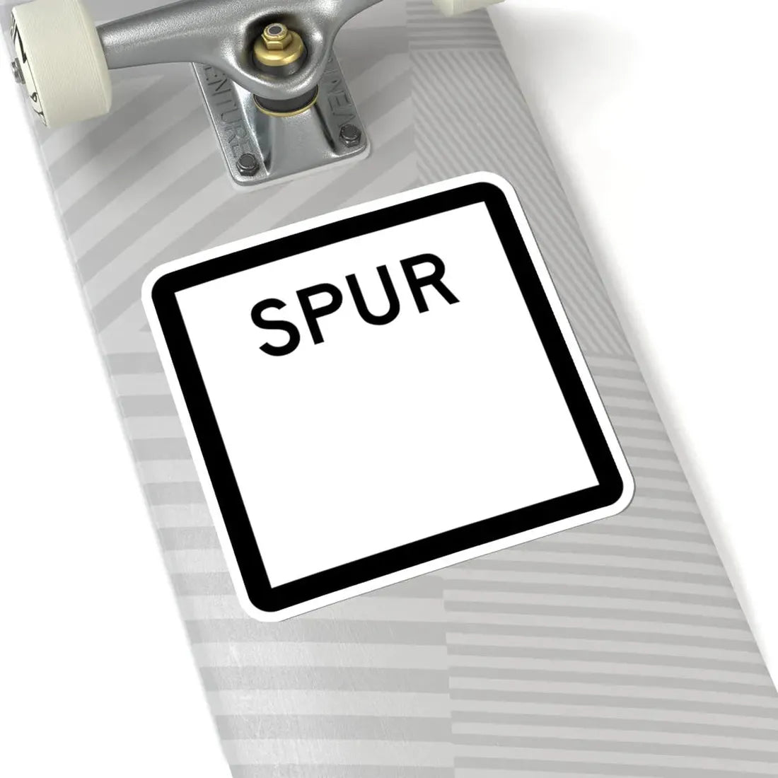 Texas Spur blank (Texas) (Road Sign) STICKER Vinyl Kiss-Cut Decal - The Sticker Space