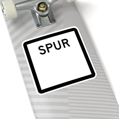 Texas Spur blank (Texas) (Road Sign) STICKER Vinyl Kiss-Cut Decal - The Sticker Space