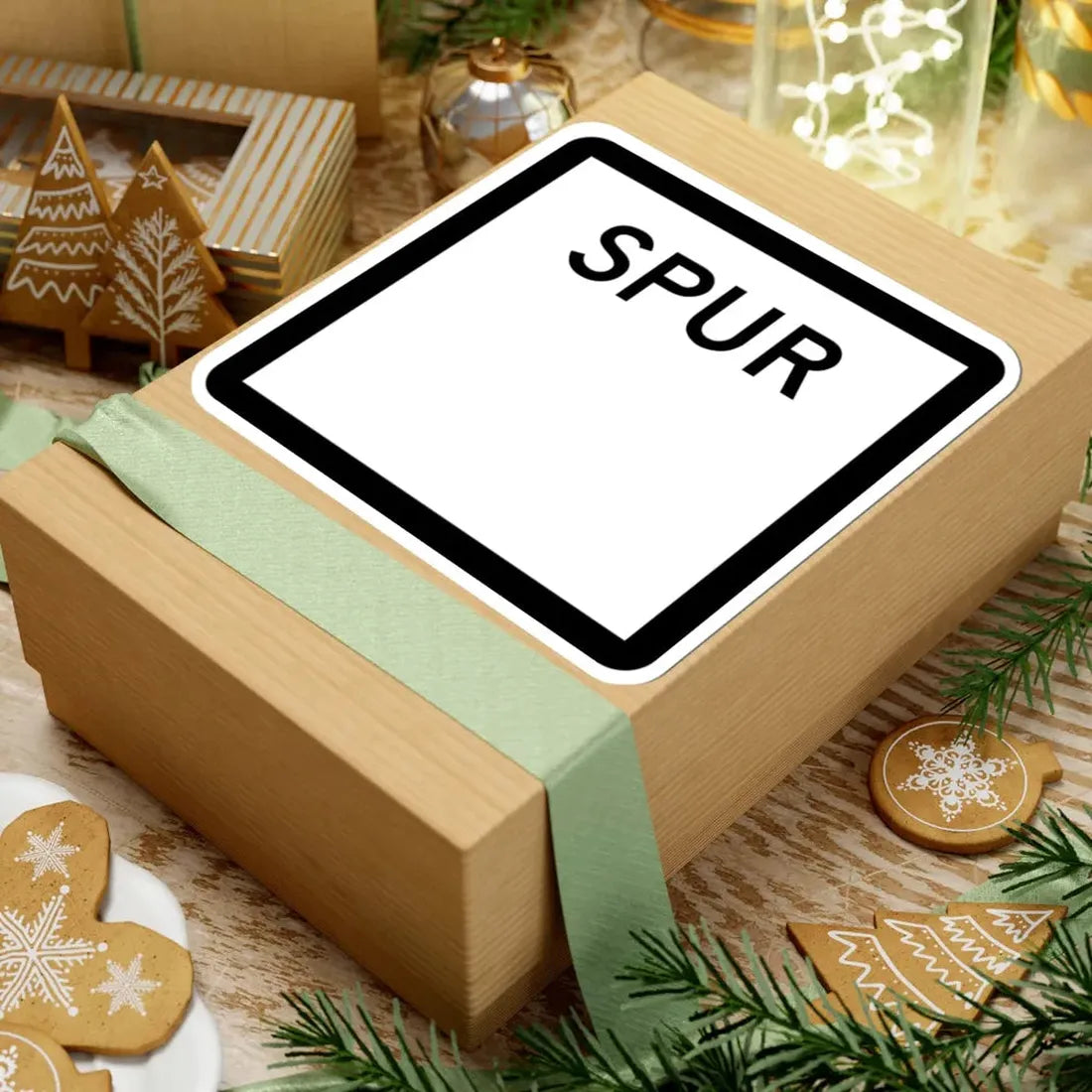 Texas Spur blank (Texas) (Road Sign) STICKER Vinyl Kiss-Cut Decal - The Sticker Space