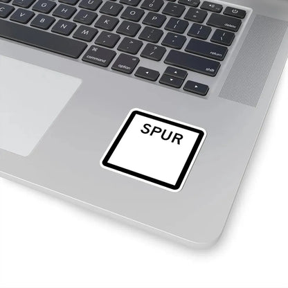 Texas Spur blank (Texas) (Road Sign) STICKER Vinyl Kiss-Cut Decal - The Sticker Space