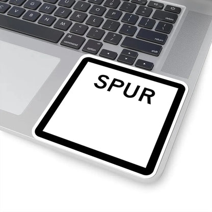 Texas Spur blank (Texas) (Road Sign) STICKER Vinyl Kiss-Cut Decal - The Sticker Space