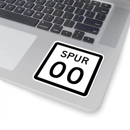 Texas Spur XX (Texas) (Road Sign) STICKER Vinyl Kiss-Cut Decal - The Sticker Space