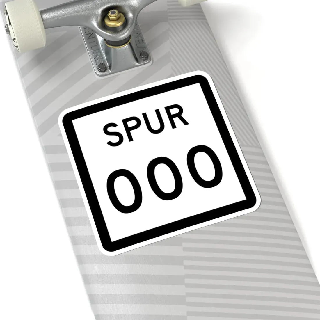 Texas Spur XXX (Texas) (Road Sign) STICKER Vinyl Kiss-Cut Decal - The Sticker Space