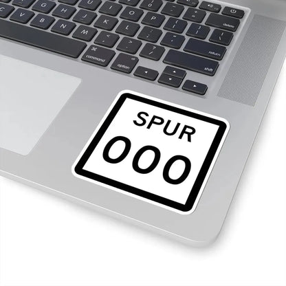 Texas Spur XXX (Texas) (Road Sign) STICKER Vinyl Kiss-Cut Decal - The Sticker Space