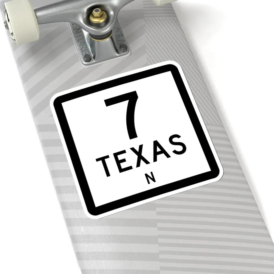 Texas X-X (Texas) (Road Sign) STICKER Vinyl Kiss-Cut Decal - The Sticker Space