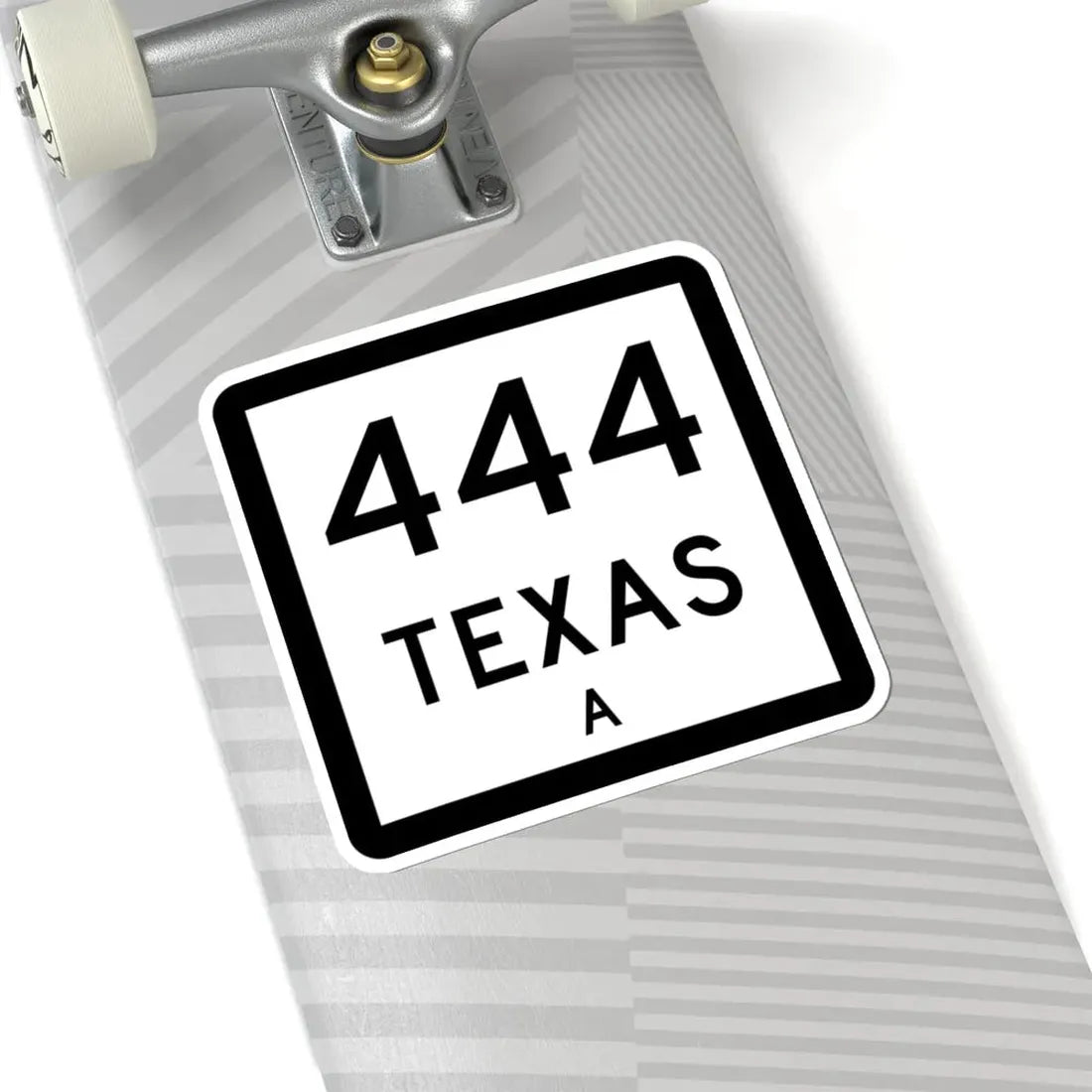 Texas XXX-X (Texas) (Road Sign) STICKER Vinyl Kiss-Cut Decal - The Sticker Space