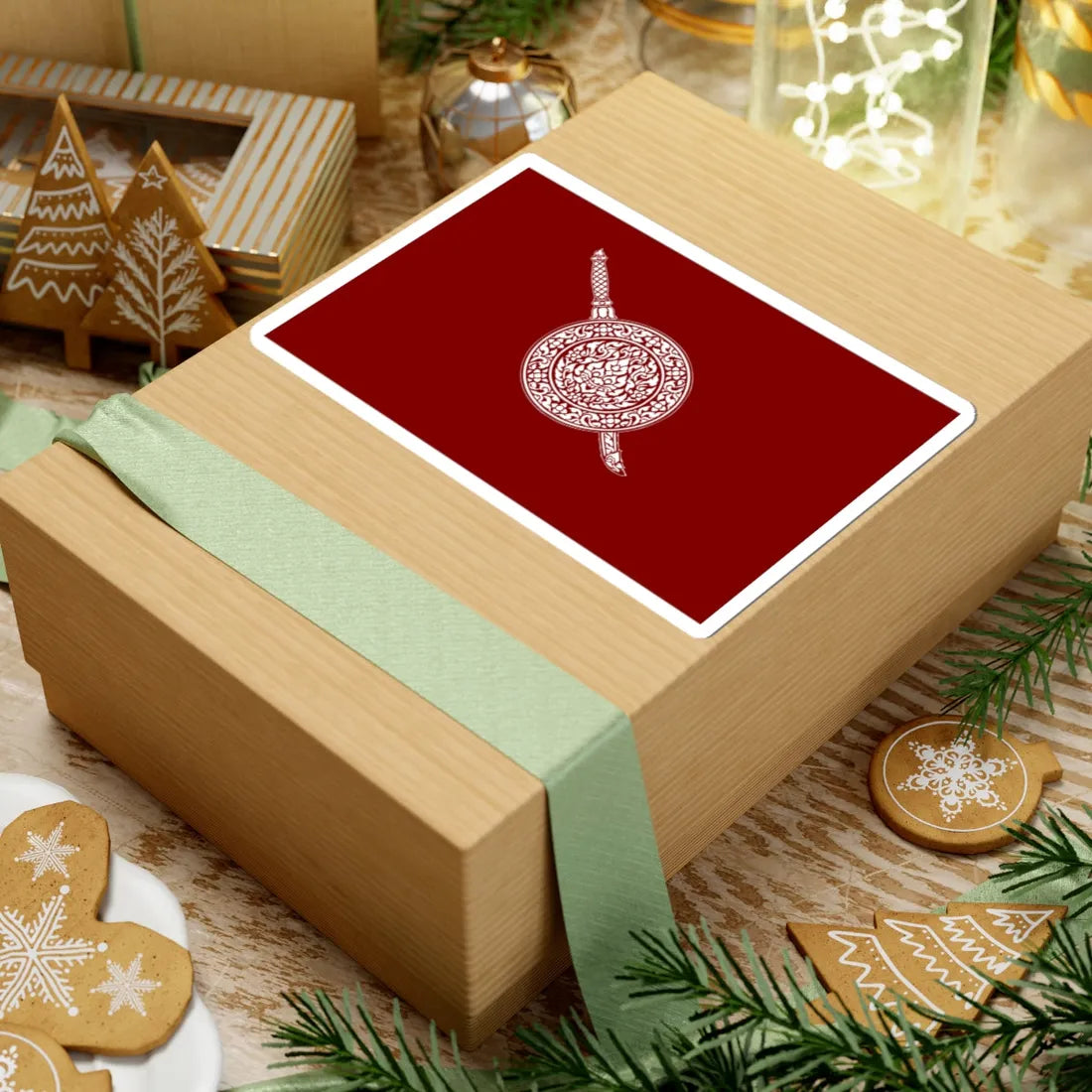 Thai National Police Flag (Thailand) STICKER Vinyl Kiss-Cut Decal - The Sticker Space