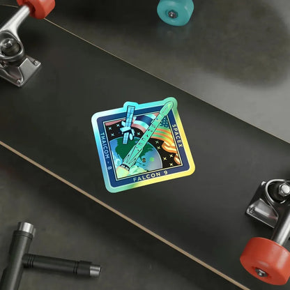 Thaicom-8 (SpaceX) Holographic STICKER Die-Cut Vinyl Decal - The Sticker Space