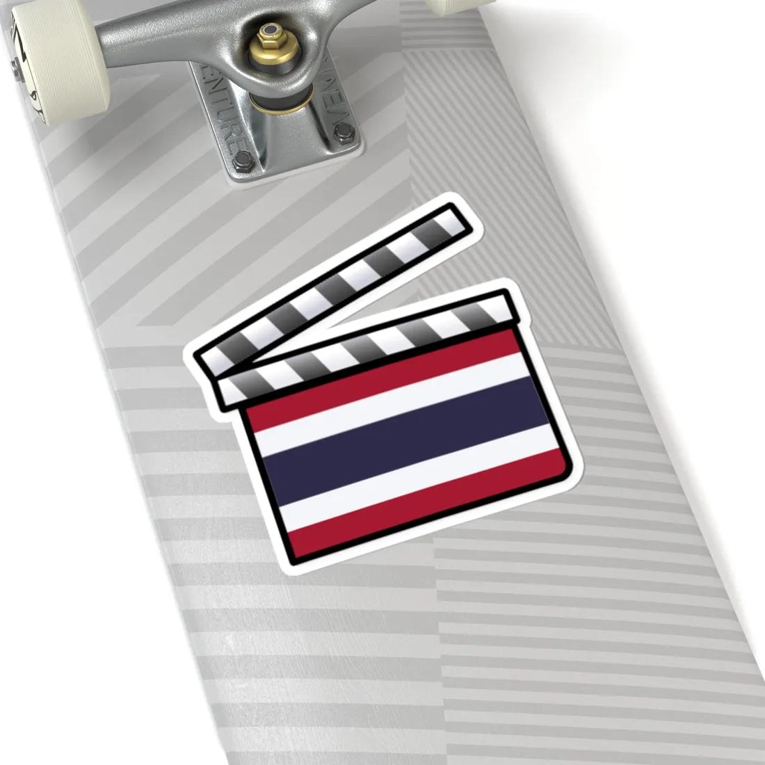 Thailand film clapperboard (Thailand) STICKER Vinyl Kiss-Cut Decal - The Sticker Space