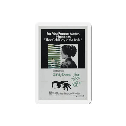 That Cold Day in the Park 1969 Movie Poster Refrigerator Magnet 2 Inch - The Sticker Space