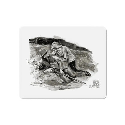 That Girl of Lazy Lekart's (2), McCalls, September 1922 (Magazine Illustration) Refrigerator Magnet 6 Inch Die-Cut - The Sticker Space