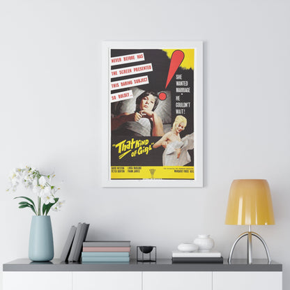 THAT KIND OF GIRL 1963 - Framed Movie Poster-The Sticker Space