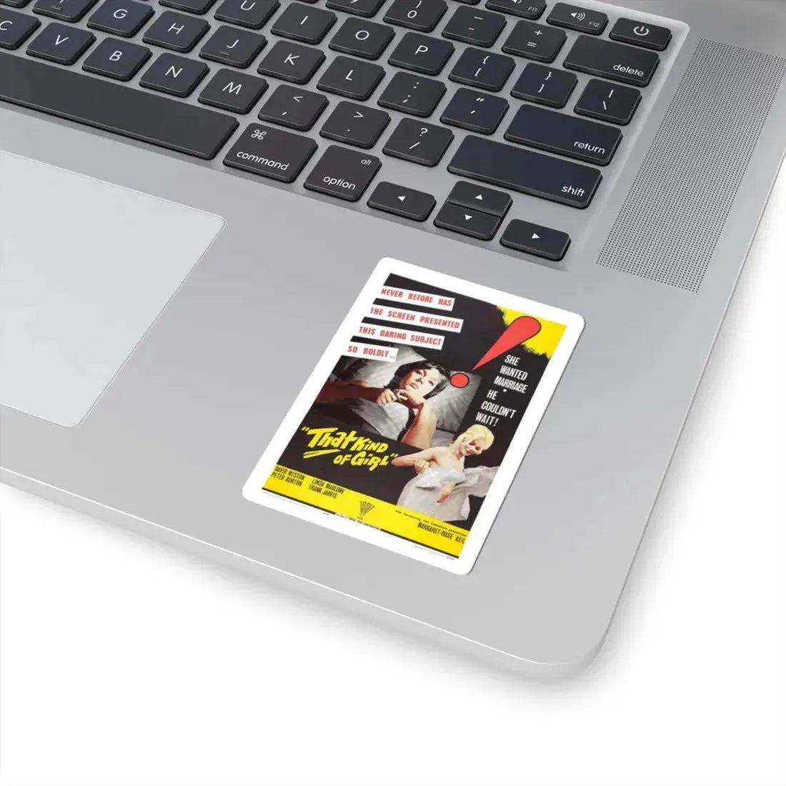 THAT KIND OF GIRL 1963 Movie Poster - STICKER Vinyl Kiss-Cut Decal - The Sticker Space