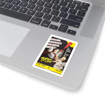 THAT KIND OF GIRL 1963 Movie Poster - STICKER Vinyl Kiss-Cut Decal - The Sticker Space