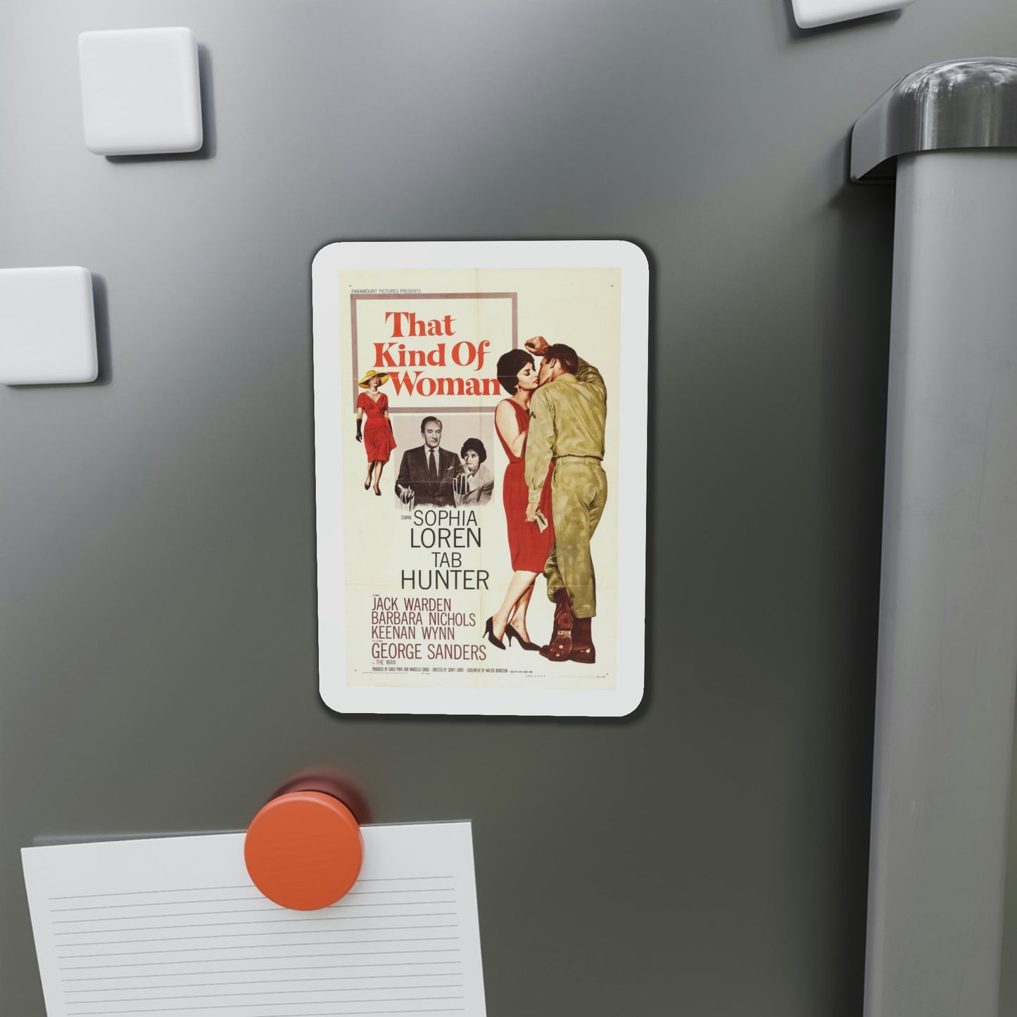 That Kind of Woman 1959 Movie Poster Die-Cut Magnet-The Sticker Space