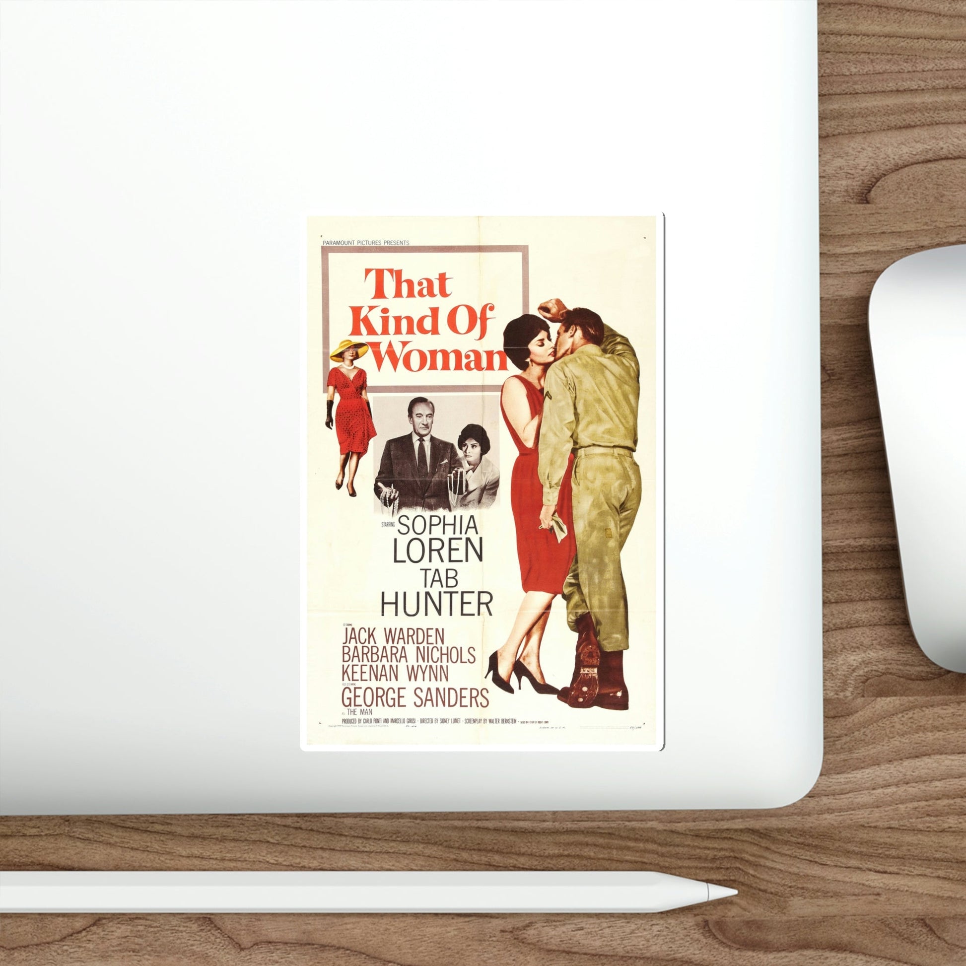 That Kind of Woman 1959 Movie Poster STICKER Vinyl Die-Cut Decal-The Sticker Space