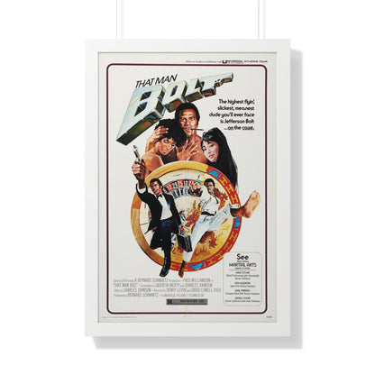 THAT MAN BOLT 1973 - Framed Movie Poster-20" x 30"-The Sticker Space