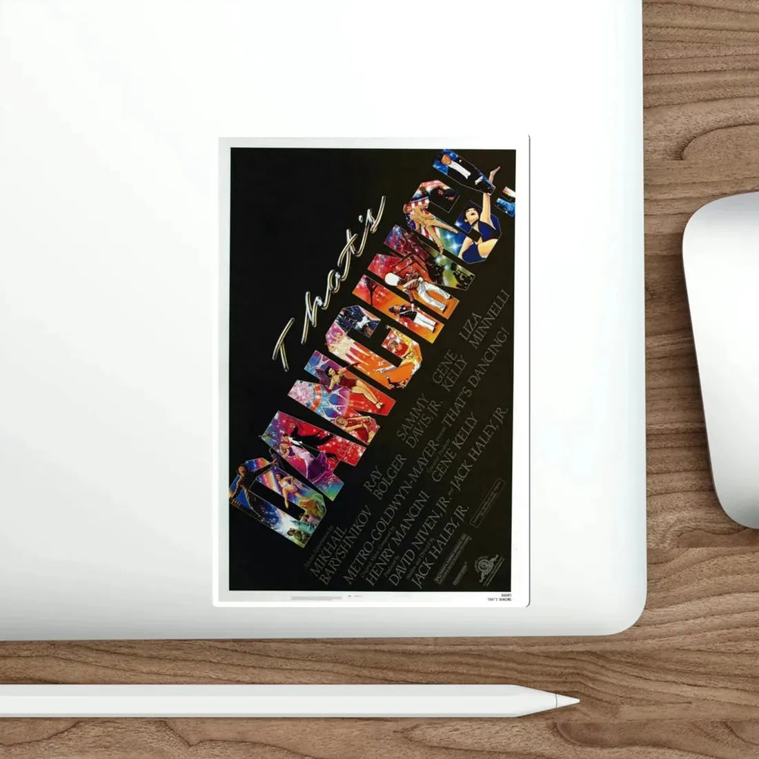 That's Dancing! 1985 Movie Poster STICKER Vinyl Die-Cut Decal - The Sticker Space