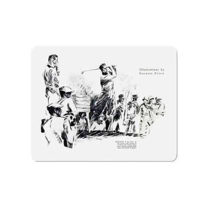 That Same Old Golf Story (1), College Humor, September 1926 (Magazine Illustration) Refrigerator Magnet 5 Inch Die-Cut - The Sticker Space