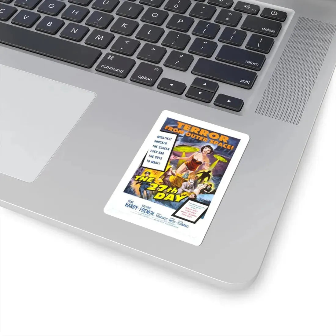 THE 27TH DAY 1957 Movie Poster - STICKER Vinyl Kiss-Cut Decal - The Sticker Space