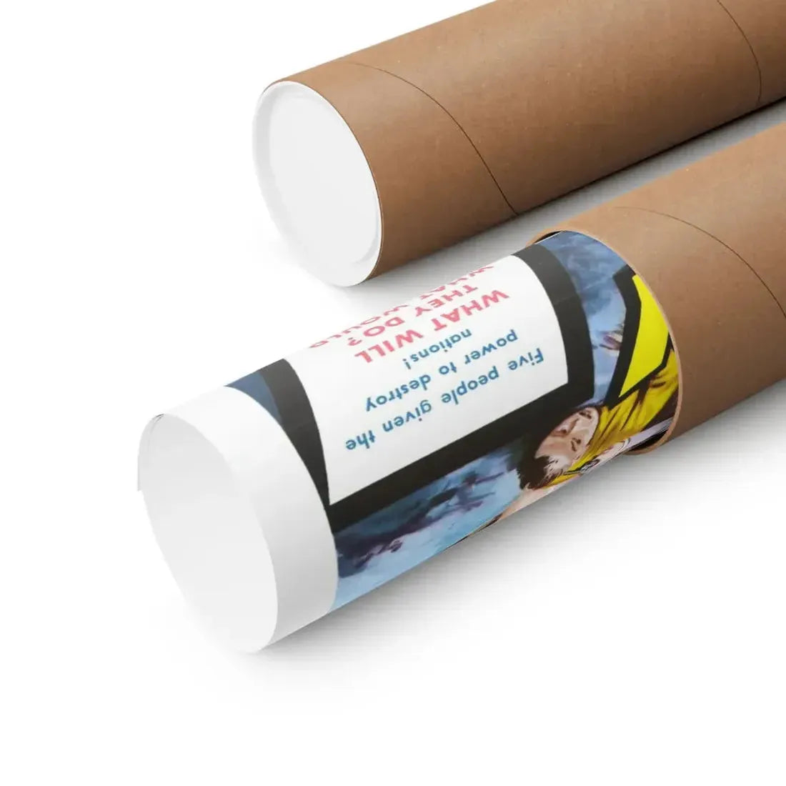 THE 27TH DAY 1957 - Paper Movie Poster - The Sticker Space