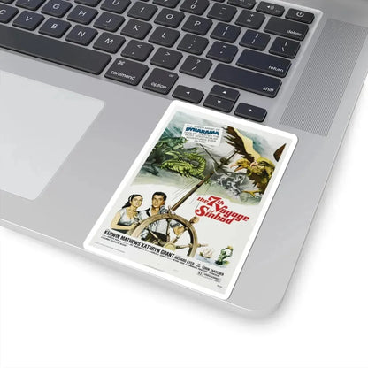 THE 7TH VOYAGE OF SINBAD 1958 Movie Poster - STICKER Vinyl Kiss-Cut Decal - The Sticker Space