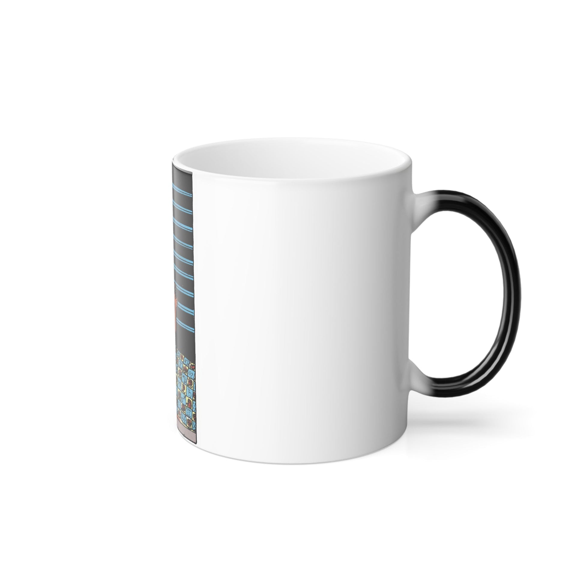 The 9 of Swords (Tarot Card) Color Changing Mug 11oz-11oz-The Sticker Space