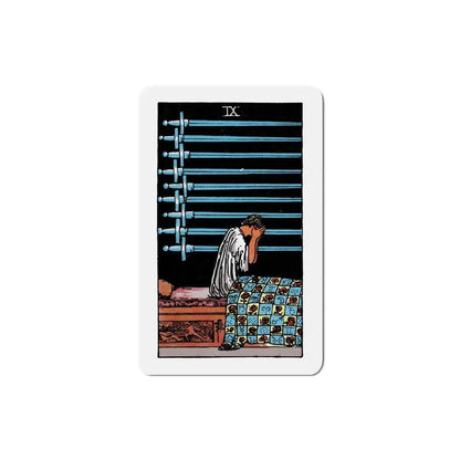 The 9 of Swords (Tarot Card) Refrigerator Magnet 5 Inch - The Sticker Space