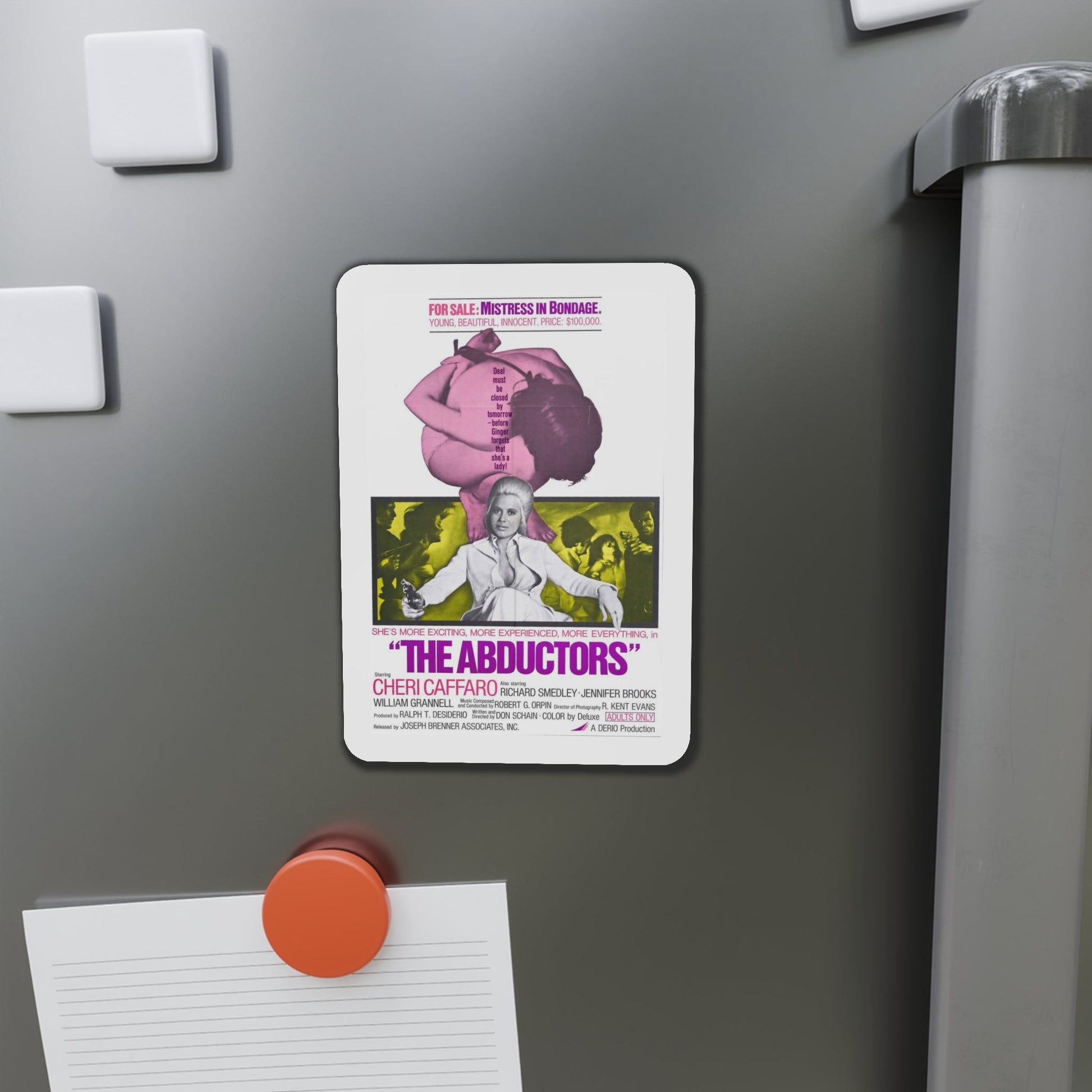 The Abductors 1972 Movie Poster Die-Cut Magnet-The Sticker Space