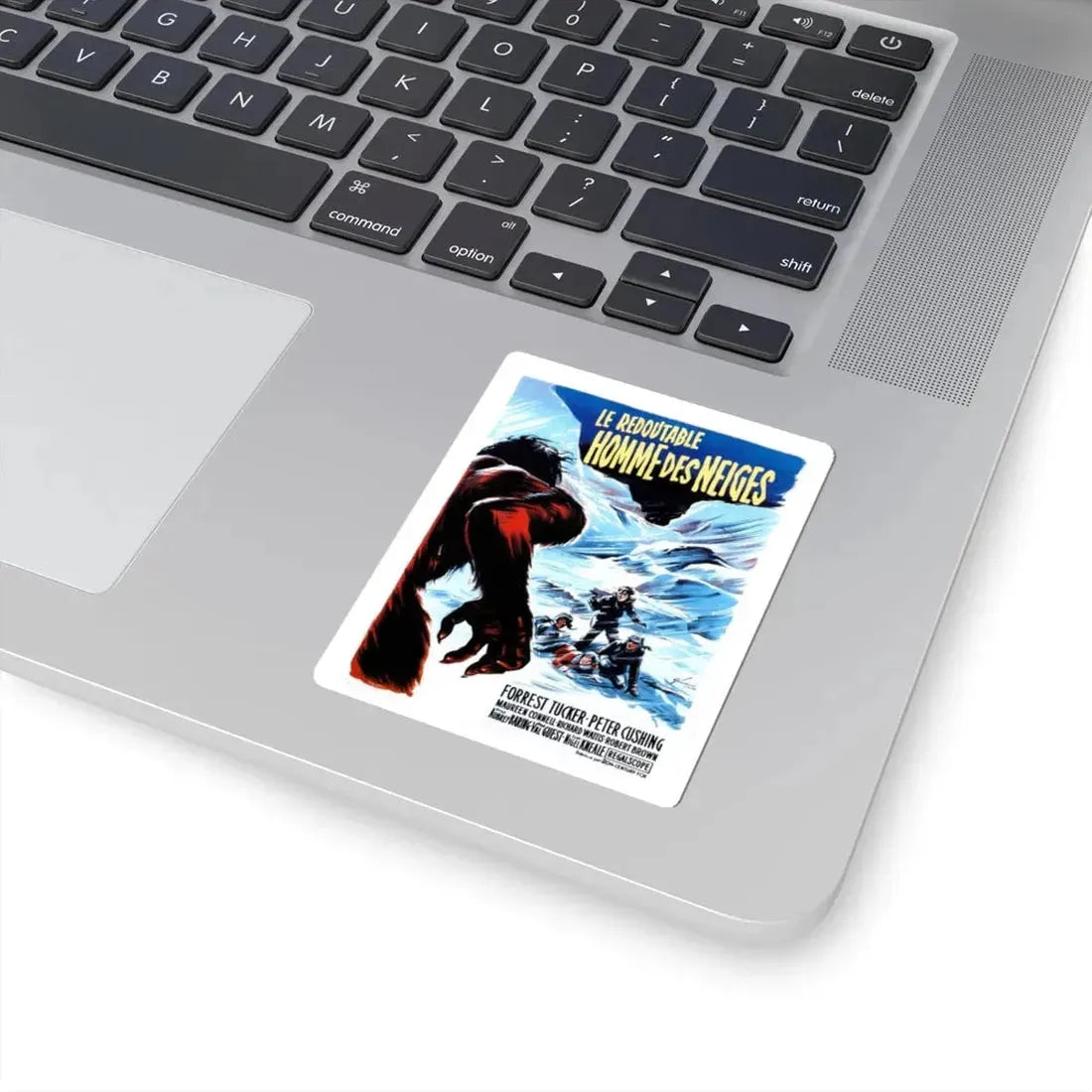 THE ABOMINABLE SNOWMAN (2) 1957 Movie Poster - STICKER Vinyl Kiss-Cut Decal - The Sticker Space